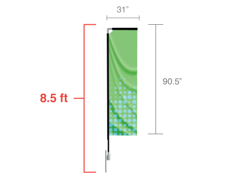 Rectangle Flag Small