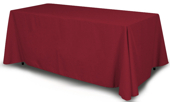 Solid Color Table Throws (Assorted Colors)