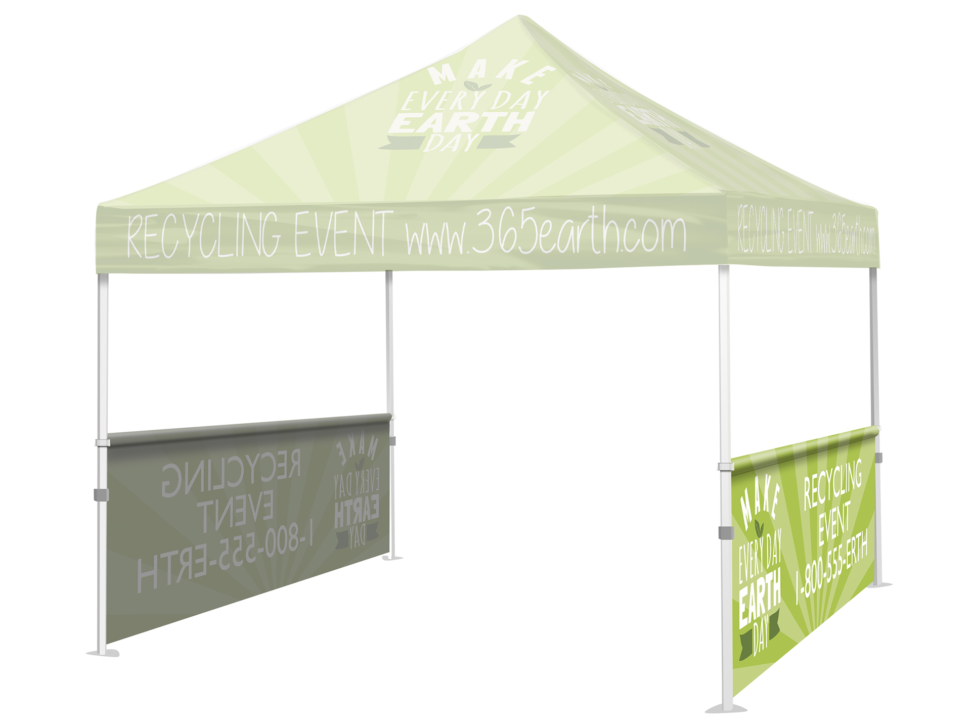 Event Tent Half Wall