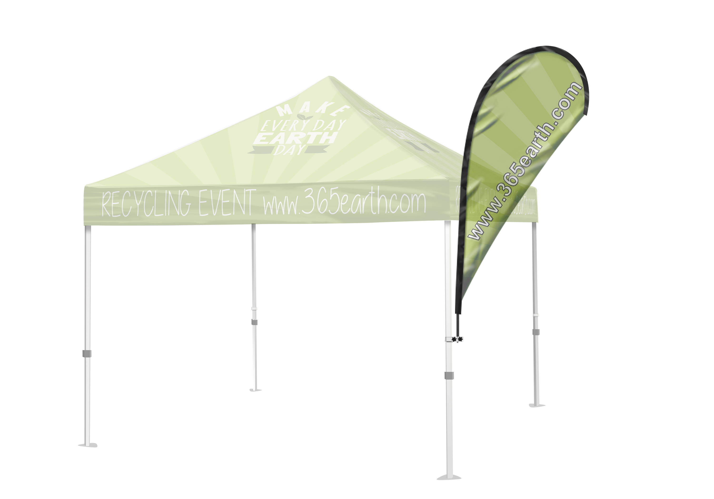 Tent Flag (Teardrop Small)