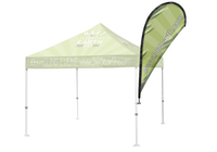 Tent Flag  (Teardrop Medium)