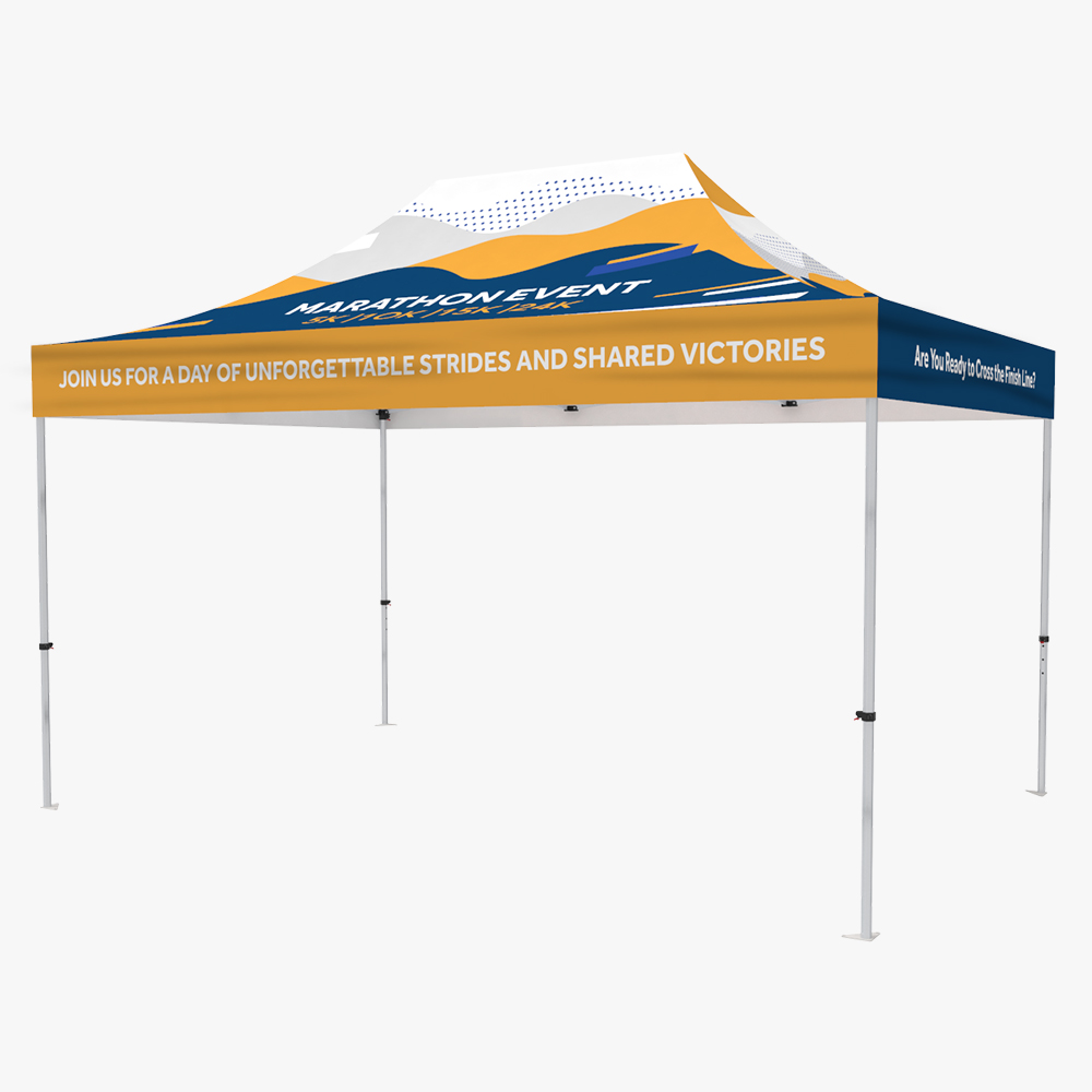 15ft Event Tent Canopy Graphic
