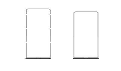 Tension Fabric stand 48"x90"(Hardware Only)