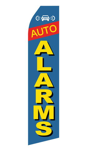 Auto Alarms Econo Stock Flag