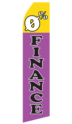 0% Finance Econo Stock Flag