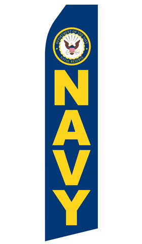 US Navy Econo Stock Flag