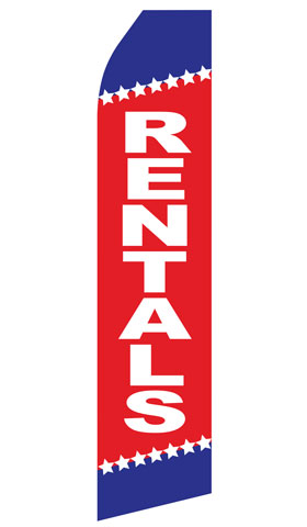 Rentals Econo Stock Flag