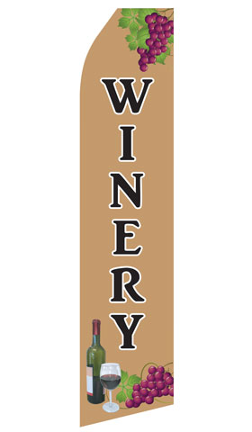 Winery Econo Stock Flag