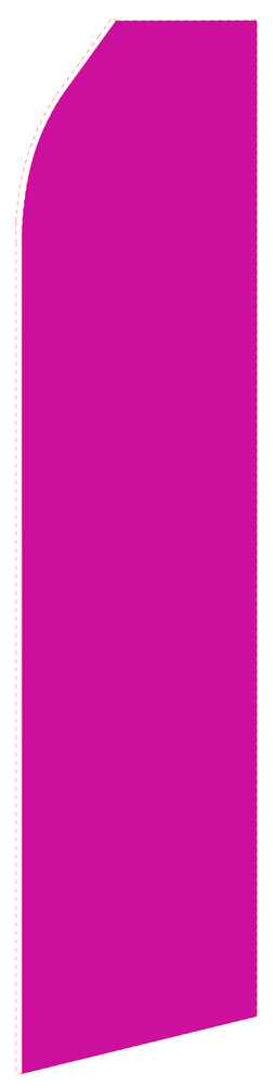 Solid Magenta Econo Stock Flag