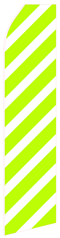 Green Slash Econo Stock Flag